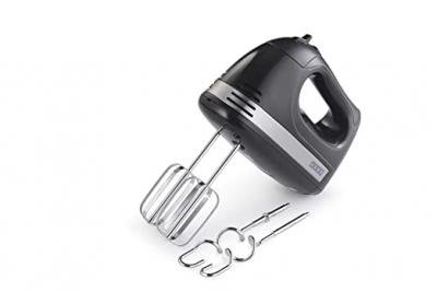 Usha 300-Watt Hand Mixer with 2 Hooks (Black)