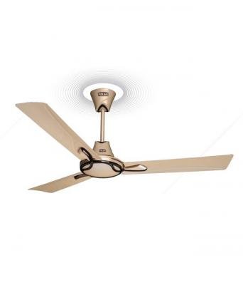 POLAR 48" SPRIGHT FAN IN PEARL IVORY - METALLIC BROWN