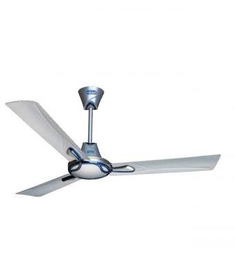 POLAR 48" SPRIGHT FAN IN PEARL SILVER - METALLIC BLUE