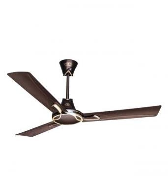 POLAR 48" SPRIGHT FAN IN PEARL BROWN - MATT GOLD