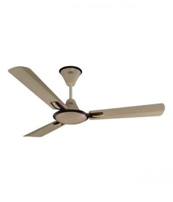 POLAR 48" CORVETTE ANTI DUST FAN IN PEARL IVORY - METALLIC BROWN