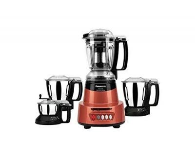 Panasonic MX-AV-425RR 600W Juicer Mixer Grinder, Rustic Red